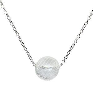 New Indio Jewelry Glass Ball .925 Sterling Necklace Item #7035